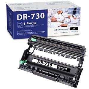 lvelimit dr-730 dr730 drum unit compatible replacement for brother dr730 dr-730 dcp-l2550dw mfc-l2710dw mfc-l2750dw mfc-l2750dwxl hl-l2350dw printer, 1 pack black.