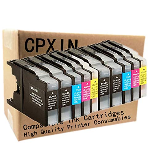 Replacement for Brother LC-75 XL LC75 LC75XL LC-79 XL LC79 LC79XL Ink Cartridge High Yield Used MFC-J6510DW MFC-J6710DW MFC-J6910DW MFC-J280W MFC-J425W MFC-J430w MFC-J435W MFC-J5910DW (2Set+2Bk)