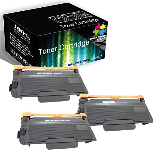 (20,000 Pages, 3-Pack) Compatible TN890 TN-890 Toner Cartridge Replacement for Brother HL-L6400DW HL-L6400DWG HL-L6400DWT MFC-L6900DW MFC-L6900DWG Ink Printer, Sold by Green Toner Supply