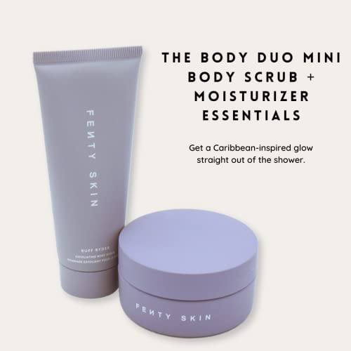 Fenty Skin The Body Duo Mini Body Scrub + Moisturizer Essentials:: Buff Ryder Exfoliating Body Scrub and Butta Drop Whipped Oil Body Cream