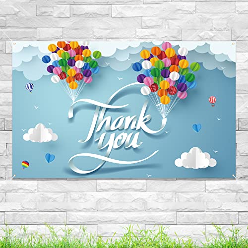 Kimini-Ki Thank You Backdrops for Employees, Employee Appreciation Banner, Thanks to Staff Teachers Sign, Staff Appreciation Decorations, Bridal Shower, Wedding, Retirement Party Decorations