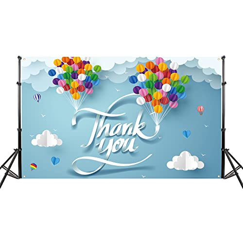 Kimini-Ki Thank You Backdrops for Employees, Employee Appreciation Banner, Thanks to Staff Teachers Sign, Staff Appreciation Decorations, Bridal Shower, Wedding, Retirement Party Decorations