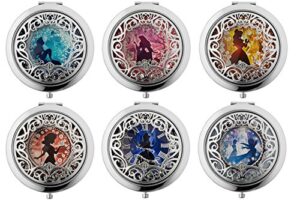 disney sephora collection 2015 limited edition compact mirrors ~ set of 6