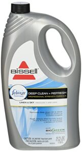 bissell rental deep clean and refresh professional strength formula carpet detergent, 52 oz, 52 fl oz