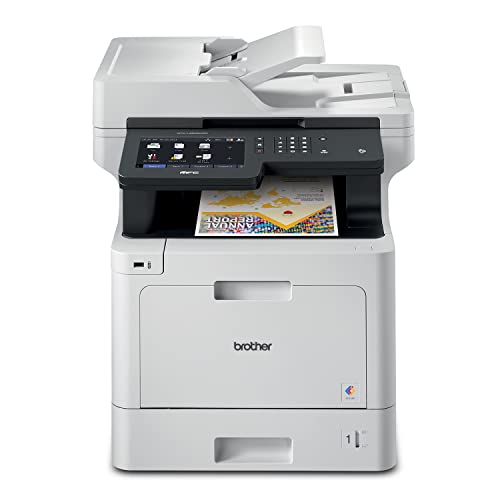 Brother MFC‐L8905CDW Business Color Laser All‐in‐One Printer, 7” Touchscreen Display, Duplex Print/Scan, Wireless