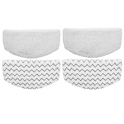 ITidyHome 4 Pack Replacement Pads for Bissell Powerfresh Hard Floor Steam Cleaner 1940 1440 1806 Series Steam Mop Compare to Part # 5938 & 203-2633 (4 Pack)