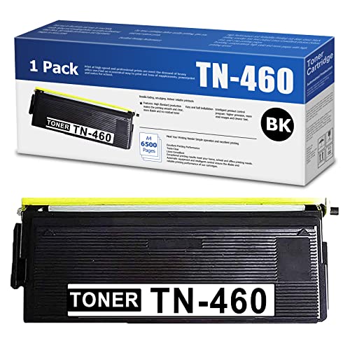 RUYY (Black,1 Pack) TN-460 Compatible TN460 Toner Cartridge Replacement for Brother DCP-1200 1400 HL-1270N 1435 1470N MFC-9700 P2500 IntelliFax-4100e 4750 5750e Toner Printer Sold by RadinkShop