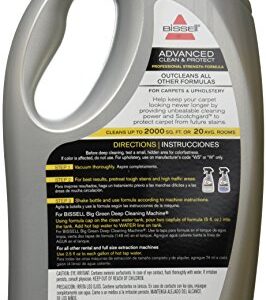 Bissell BigGreen Commercial 49G5-1 Carpet Cleaner, Advanced Formula, Triple Action Cleaning, 52 oz.