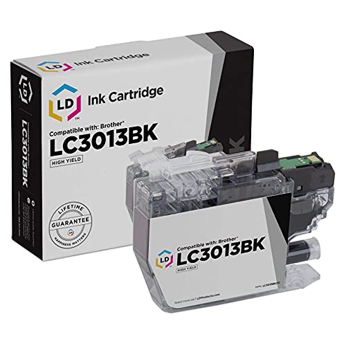 LD Products Compatible Ink Cartridge Replacement for Brother LC3013BK High Yield (Black) for use in MFC-J491DW, MFC-J497DW, MFC-J690DW, MFC-J895DW