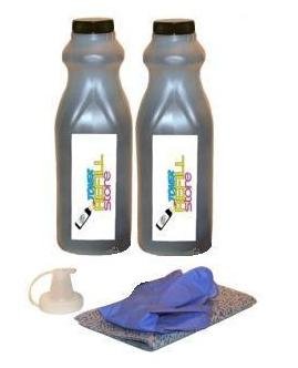 Toner Refill Store ™ 2 Pack Black High Yield Toner Refill Kit for The Brother TN460, TN-460, TN430, TN-430