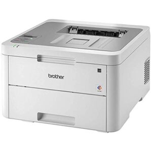 Brother HL-L3210CW USB & Wireless Print Only Digital Color Laser Printer for Home Business Office - Print Speed up to 19 ppm, 600 x 2400 dpi, 250-Sheet Large Capacity, CBMOUN USB Printer Cable