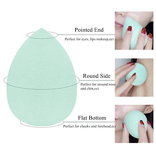 BTYMS 20 Pieces Makeup Sponge Set Blender Blending Sponge Face Beauty Sponge Flawless for Foundation and Powder