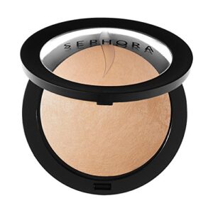 sephora collection microsmooth baked foundation face powder (30 sand)