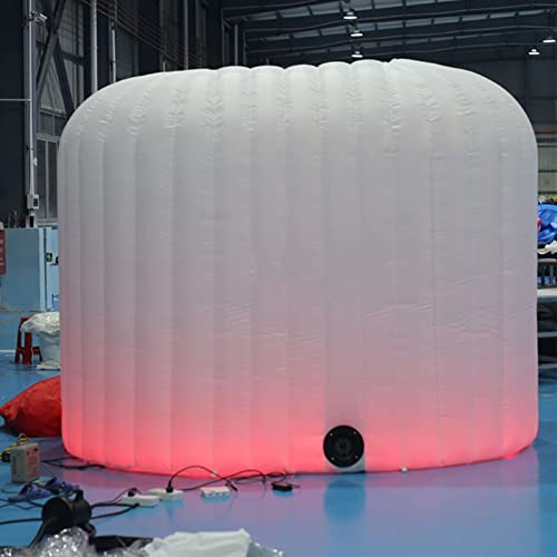 Color Inflatable LED Photography Wedding Photo Studio Snail Inflatable Photo Booth, Inflatable Tent, Indoor Outdoor LED Light Inflatable Photo Booth