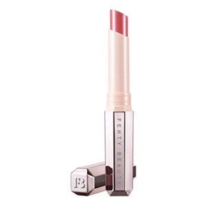 (1) fenty beauty by rihanna mattemoiselle plush matte lipstick color: spanked – dusty rose