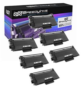 speedy inks compatible toner cartridge replacement for brother tn820 (black, 6-pack)