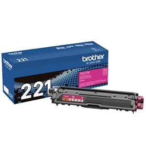 Brother TN221C, TN221M, TN221Y (TN-221C, TN-221M, TN-221Y) Cyan, Magenta and Yellow Toner -Cartridge Set