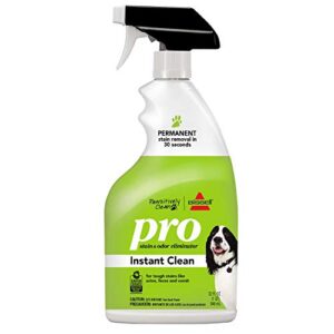 bissell pawsitively clean pro pet stain & odor eliminator instant clean, 32oz, 2186