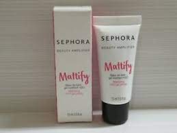 sephora collection beauty amplifier mattifying h2o gel primer- 0.5oz new in box
