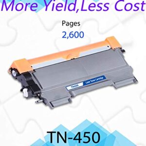 (1-Pack, High Yield) Compatible TN-450 Toner Cartridge TN450 Used for DCP-7060D 7065DN HL-2220 HL-2230 HL-2240D 2250 HL-2250DN 2270DW MFC-7360N 7460DN 7860DW Printer, Sold by Easy Print