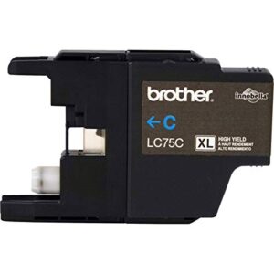 brother oem ink lc75c (cyan) (1 cartridge) (lc75c) –