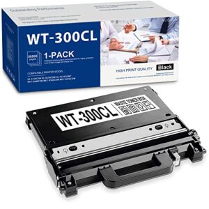 nucala wt-300cl compatible wt300cl waste toner box replacement for brother mfc-9460cdn mfc-9560cdw mfc-9970cdw hl-4150cdn hl-4570cdw hl-4570cdwt printer toner (1-pack)