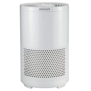 bissell myair pro air purifier with hepa filter for small room and home, quiet air cleaner for allergens, pets, dust, dander, pollen, smoke, hair, odors, 3139a , white