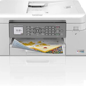 Brother INKvestment Tank MFC-J4335DW Wireless Color All-in-One Inkjet Printer - Print Copy Scan Fax - 20 ppm, 4800 x 1200 dpi, 8.5" x 11", Auto Duplex Printing, 20-Sheet ADF, Wulic Printer Cable