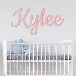 personalized nursery decor name sign – custom wooden name sign – 13 colors / 12″-55″ wide – unpainted or painted – kids room decor, name sign for nursery – name signs for kids rooms for girl or boy