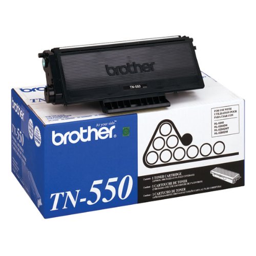 BROTHER INTERNATIONAL CORPORATION TN 550 TONER FOR HL5240 5250DN Approx. 3500 Pages 5% Coverage