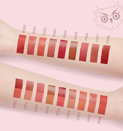 COLORKEY Soft Matte Water Tint, Hydrating Glossy Lip Gloss, Long-Lasting Liquid Lipstick | Moist Fit Without Stickiness | Moisturized | Transparent | Highly Pigmented Lip Tint (O302 Balsam Jasmine)