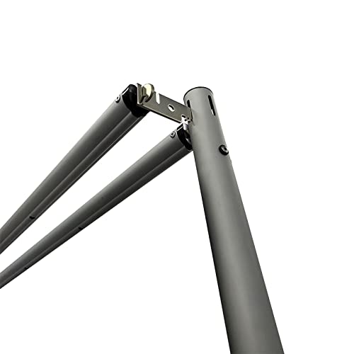 Hecis Double Layer Adjustable Crossbar and Hangers for use with Pipe and Drape Kit, 8-10ft Width