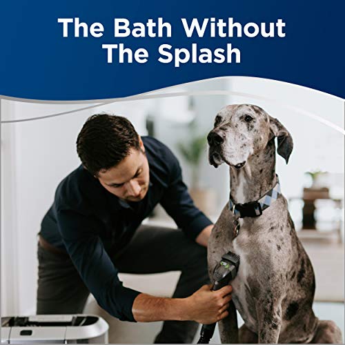 Bissell BARKBATH Dual Use Portable Dog Bath & Deep Cleaner, 2592 (3rd Gen),Grey