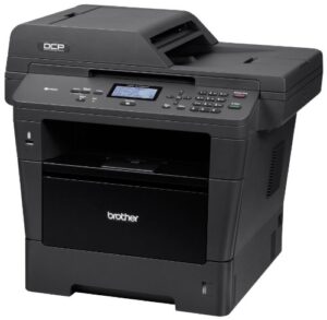 brother dcp8155dn monochrome printer with scanner and copier, amazon dash replenishment ready