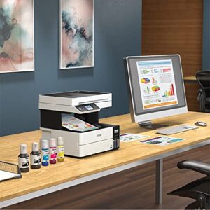 Epson EcoTank Pro ET-5150 Wireless Color All-in-One Supertank Printer with Scanner, Copier, Plus Auto Document Feeder