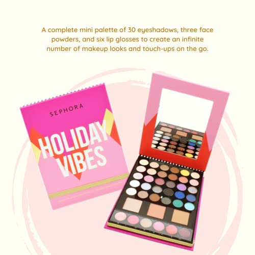 Sephora Holiday Vibes Eyeshadow Palette, 0.053 Ounce