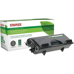 sustainable earth staples remanufactured toner cartridge replacement for brother tn-430 (black)