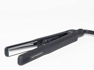 sephora collection professional ceramic tourmaline hair straightener flat iron | straighten frizzy hair smoothly | infrared technology | 410 degrees