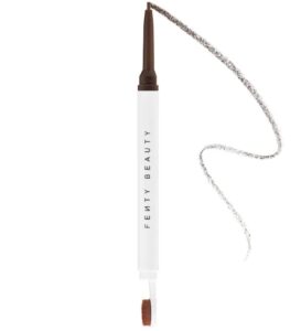 fenty beauty by rihanna brow mvp ultra fine brow pencil & styler – dark auburn