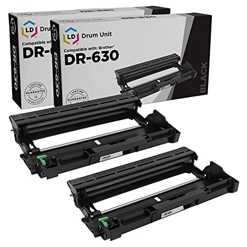 LD Products Compatible Drum-Unit Replacement for Brother DR-630 (2-Pack)