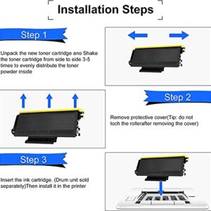 Neoa (1-PK,Black) TN580 TN-580 Compatible High Yield Toner Cartridge Replacement for Brother HL-5240 5250DN/DNT 5270DN 5280DW 5350DN/DNLT 5370DW/DWT 5380DN MFC-8370 8460N Printer, Sold by NEODAYNET.