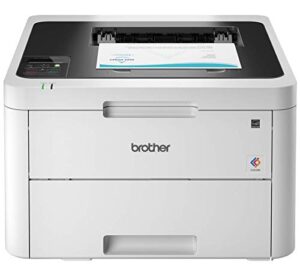 brother hl-l3230cdw compact digital color printer providing laser printer quality results with wireless printing and duplex printing, amazon dash replenishment enabled (renewed)