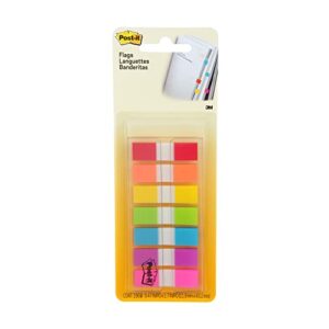 post-it® 1/2″w flags in on-the-go dispenser