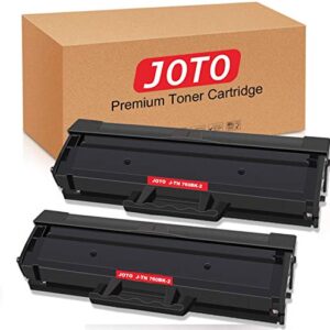 JOTO Compatible Toner Cartridge Replacement for Brother TN760 TN-760 TN730 TN-730 for MFC-L2710DW MFC-L2750DW HL-L2370DW DCP-L2550DW HL-L2350DW HL-L2395DW HL-L2390DW Laser Printer ( 2-Pack )