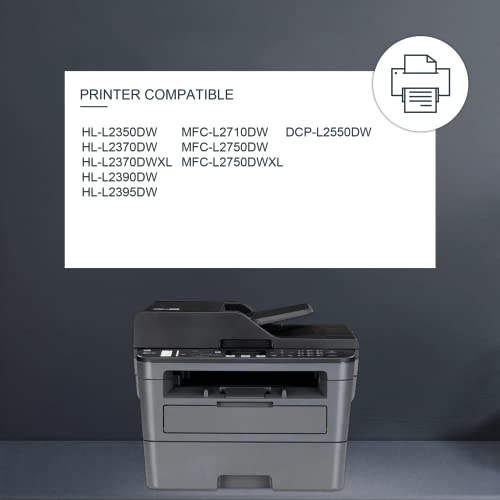 DRAWN DR730 Drum Unit (1 Black) Compatible DR-730 High Yield Drum Replacement for Brother MFC-L2710DW MFC-L2750DW HL-L2370DW HL-L2350DW HL-L2390DW DCP-L2550DW Printer