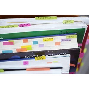 Post-it 680BB2 Standard Page Flags in Dispenser, Bright Blue, 100 Flags/Dispenser