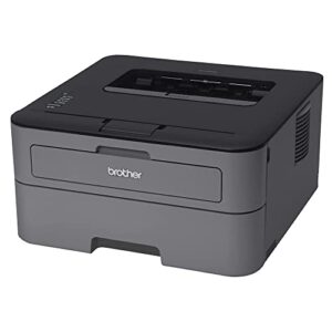 Brother L-2300D Series Compact Monochrome Laser Printer I Auto 2-Sided Printing I Up to 26 Pages/min I Up to 250-sheet/tray I Up to 2400 x 600 dpi I 27ppm + Printer Cable