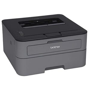 Brother L-2300D Series Compact Monochrome Laser Printer I Auto 2-Sided Printing I Up to 26 Pages/min I Up to 250-sheet/tray I Up to 2400 x 600 dpi I 27ppm + Printer Cable