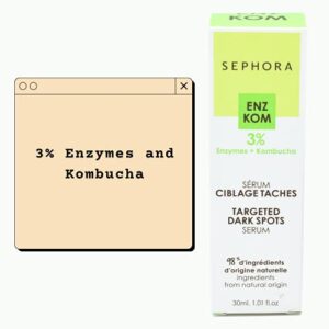 Sephora Enzymes and Kombucha Targeted Dark Spots Serum