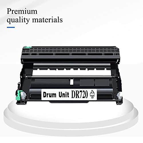 TcxLink DR720 Compatible DR-720 Black Drum Unit Replacement for Brother HL-5440DN DCP-8110DN MFC-8510DN Printer Toner.(2 Pack)